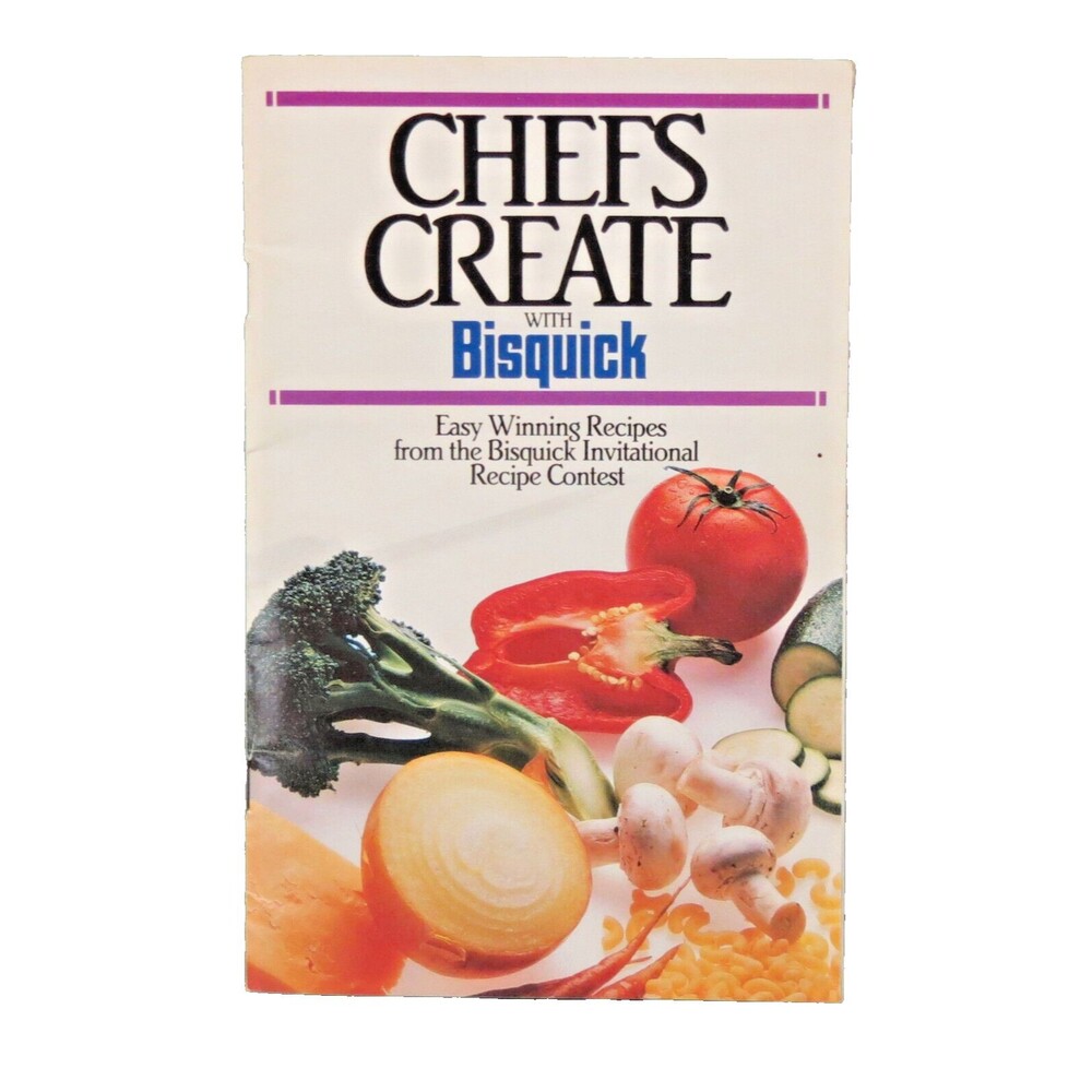 VTG Chef's Create with Bisquick / Bisquick Invitational Recipe Contest 1986